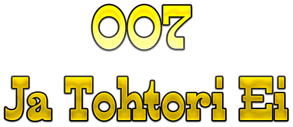 007: Licence to Kill logo for Commodore 64